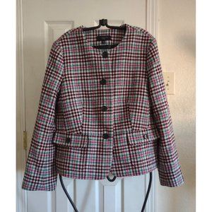 Talbots Petite Checkered Coat